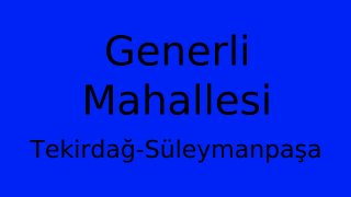 Generli Mahallesi Thumbnail