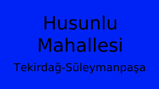Husunlu Mahallesi Thumbnail