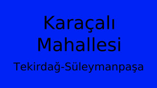 Karaçalı Mahallesi Thumbnail