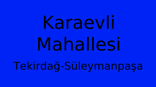 Karaevli Mahallesi Thumbnail