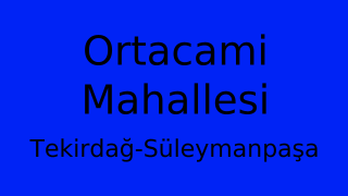 Ortacami Mahallesi Thumbnail