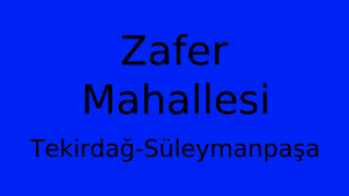 Zafer Mahallesi Thumbnail