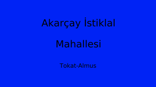 Akarçay İstiklal Mahallesi Thumbnail