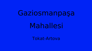 Gaziosmanpaşa Mahallesi Thumbnail