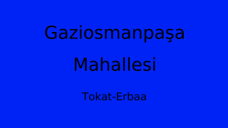 Gaziosmanpaşa Mahallesi Thumbnail