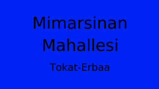 Mimarsinan Mahallesi Thumbnail