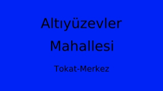 Altıyüzevler Mahallesi Thumbnail