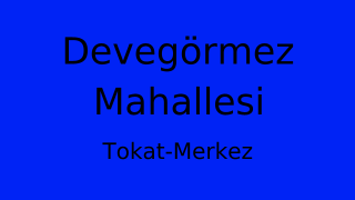 Devegörmez Mahallesi Thumbnail
