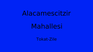 Alacamescitzir Mahallesi Thumbnail