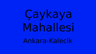 Çaykaya Mahallesi Thumbnail