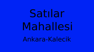 Satılar Mahallesi Thumbnail