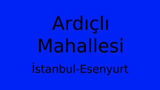 Ardıçlı Mahallesi Thumbnail