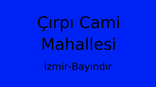 Çırpı Cami Mahallesi Thumbnail