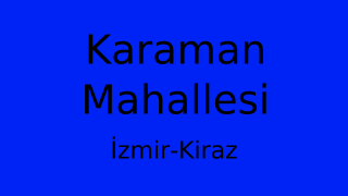 Karaman Mahallesi Thumbnail