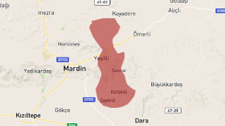 Yeşilli Belediyesi, Mardin Harita Thumbnail