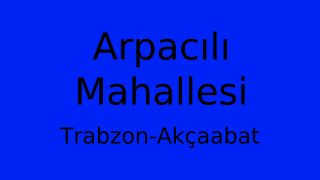 Arpacılı Mahallesi Thumbnail