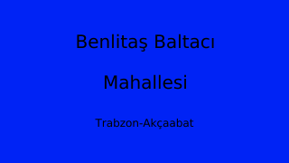 Benlitaş Baltacı Mahallesi Thumbnail