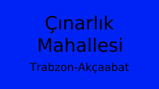 Çınarlık Mahallesi Thumbnail