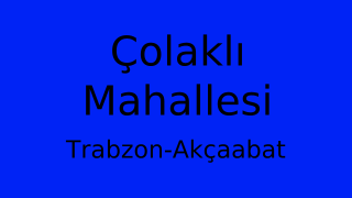 Çolaklı Mahallesi Thumbnail