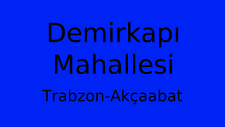 Demirkapı Mahallesi Thumbnail