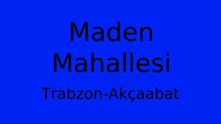 Maden Mahallesi Thumbnail