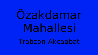 Özakdamar Mahallesi Thumbnail