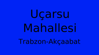 Uçarsu Mahallesi Thumbnail