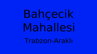 Bahçecik Mahallesi Thumbnail