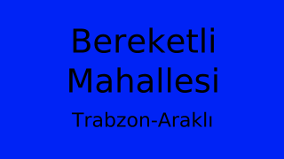 Bereketli Mahallesi Thumbnail