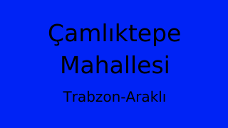 Çamlıktepe Mahallesi Thumbnail