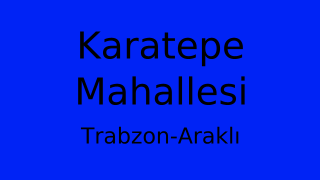 Karatepe Mahallesi Thumbnail