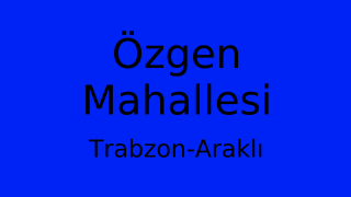 Özgen Mahallesi Thumbnail
