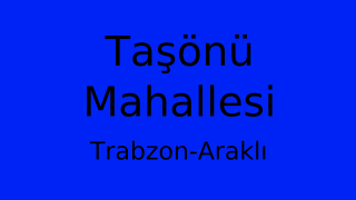 Taşönü Mahallesi Thumbnail
