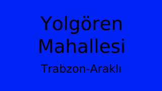 Yolgören Mahallesi Thumbnail