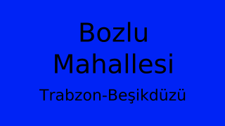 Bozlu Mahallesi Thumbnail