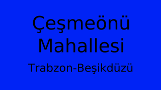 Çeşmeönü Mahallesi Thumbnail