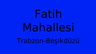 Fatih Mahallesi Thumbnail