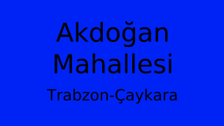 Akdoğan Mahallesi Thumbnail