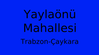 Yaylaönü Mahallesi Thumbnail