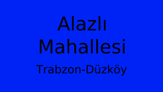 Alazlı Mahallesi Thumbnail