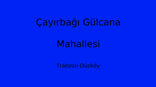 Çayırbağı Gülcana Mahallesi Thumbnail