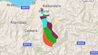 Trabzon Hayrat'ın Mahalleleri, Nüfus Bilgileri, Haritalar ve İstatistikler Thumbnail
