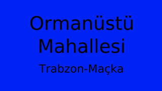 Ormanüstü Mahallesi Thumbnail