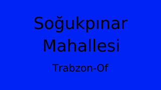 Soğukpınar Mahallesi Thumbnail