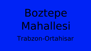 Boztepe Mahallesi Thumbnail