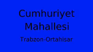 Cumhuriyet Mahallesi Thumbnail