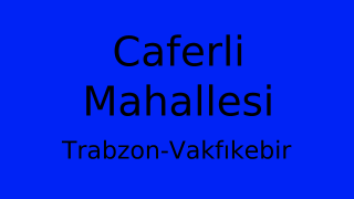 Caferli Mahallesi Thumbnail