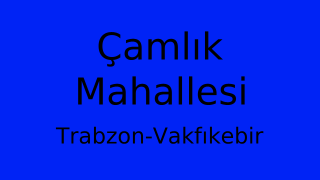 Çamlık Mahallesi Thumbnail