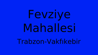 Fevziye Mahallesi Thumbnail