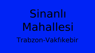 Sinanlı Mahallesi Thumbnail